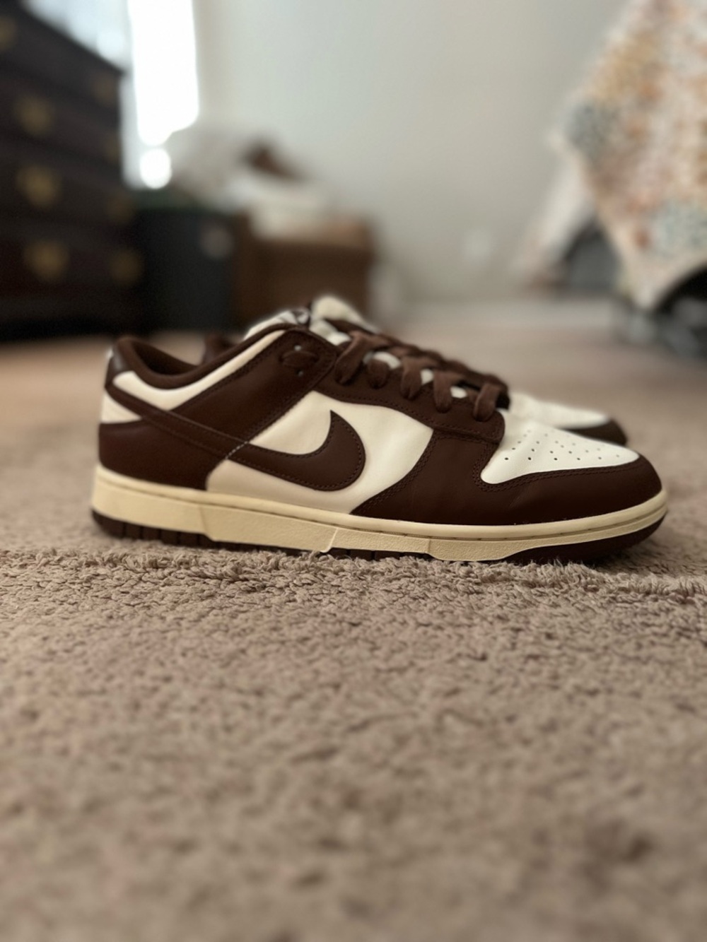 Nike Dunk Low - Brown & Cream Low-Top Sneakers
